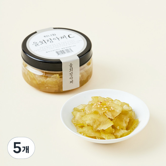 하나원 울외장아찌 C, 150g, 5개