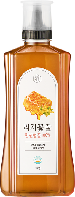 青年蜂巢荔枝花蜜, 1個