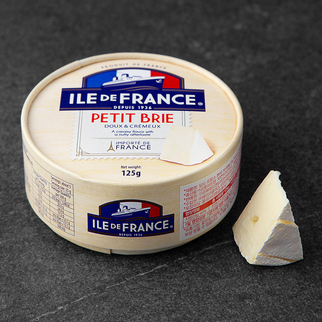 일드프랑스 쁘띠 브리 치즈, 125g, 1개입, 1개