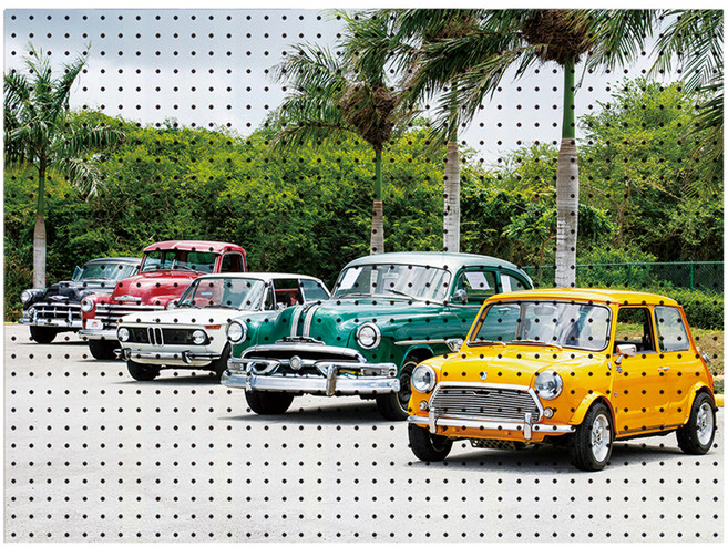 타공판닷컴 클래식 로드 UV 프린팅 타공판 800 x 1500 mm, 혼합색상, 1개