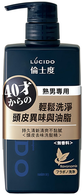 LUCIDO 倫士度 頭皮去味洗髮精, 450ml, 1件