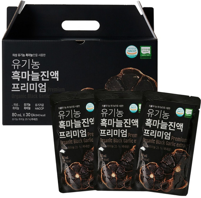 유기농마루 정품 흑마늘 진액 프리미엄, 2.4L, 1개