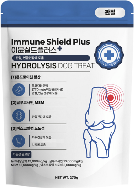 스페푸 강아지 이뮨 쉴드 플러스, 270g, 관절, 1개