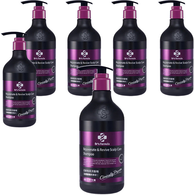 台塑生醫 Dr's Formula 逆齡喚黑洗髮精, 580g, 6件