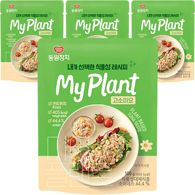마이 플랜트 고소마요, 100g, 4개 - 쿠팡