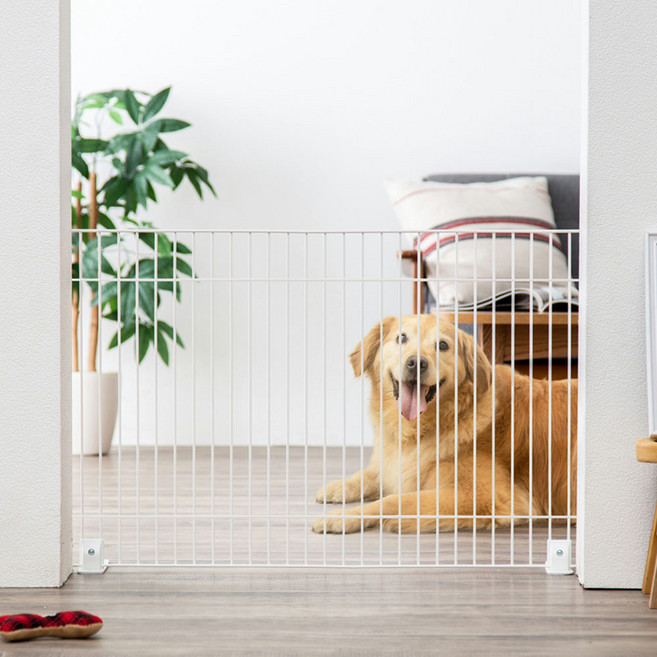 아이리스 시스템 펫 울타리 P-SPF-96, 화이트, 1개