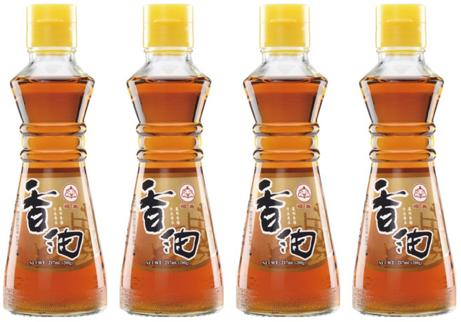 福壽實業 香油, 217ml, 200g, 4瓶