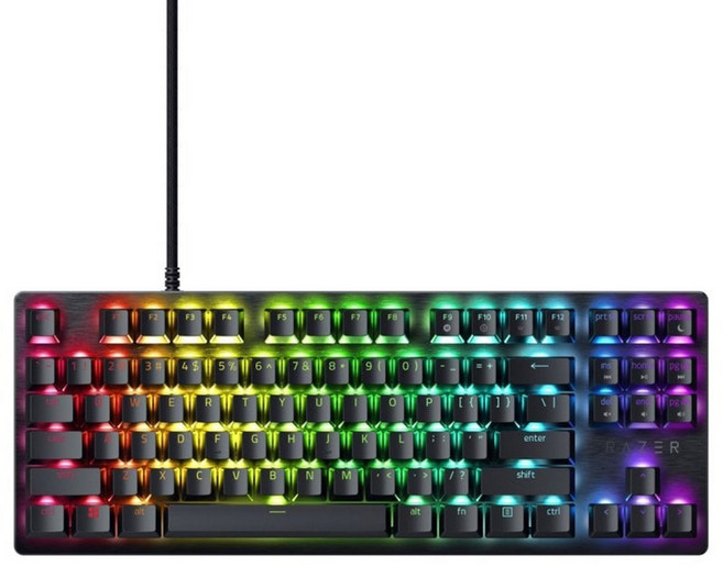 RAZER 雷蛇 獵魂光蛛 V3 X Tenkeyless 電競機械式鍵盤 中文, 黑色, 光學軸