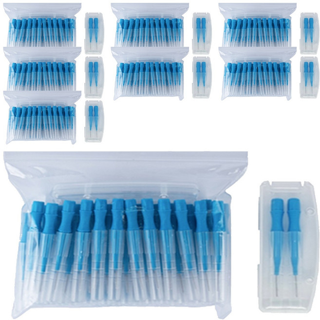 다덴 메디메이트 i형 치간칫솔 S + 휴대용 케이스 2p, 1mm, 100개입, 4세트