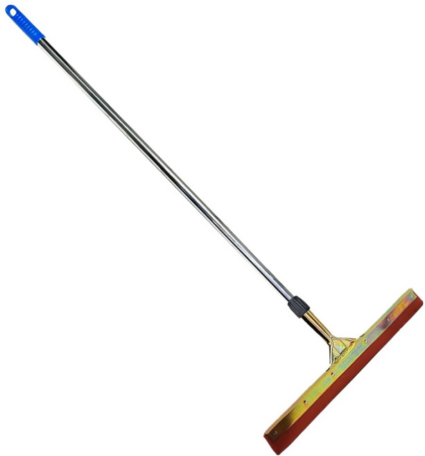 월드크린 고무 물기제거기 45cm + 스텐 자루 홀더형 세트, 혼합색상, 1세트
