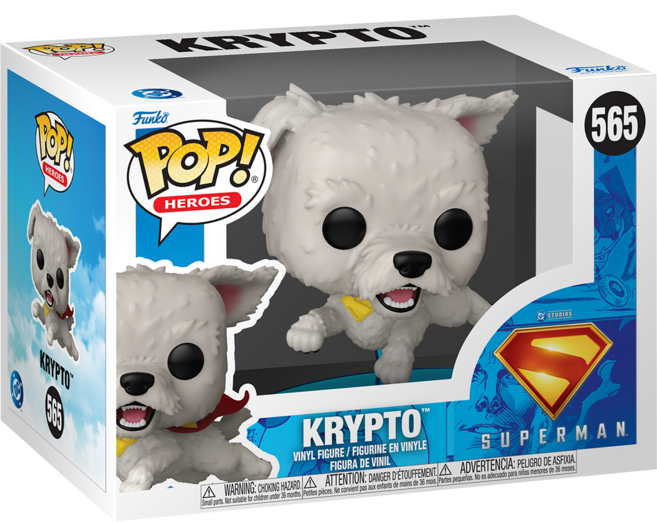 펀코 팝 슈퍼맨 레거시 2025 피규어 크립토 85645, 1개