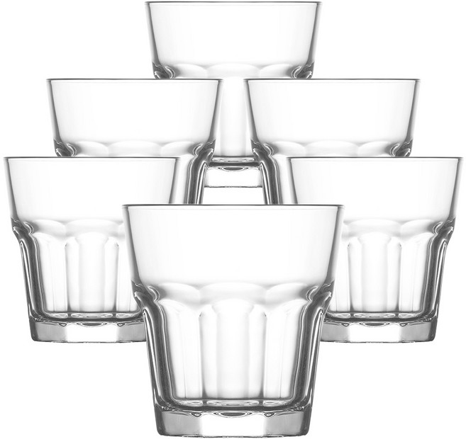 라브 ARA218 홈카페 유리컵, 6개