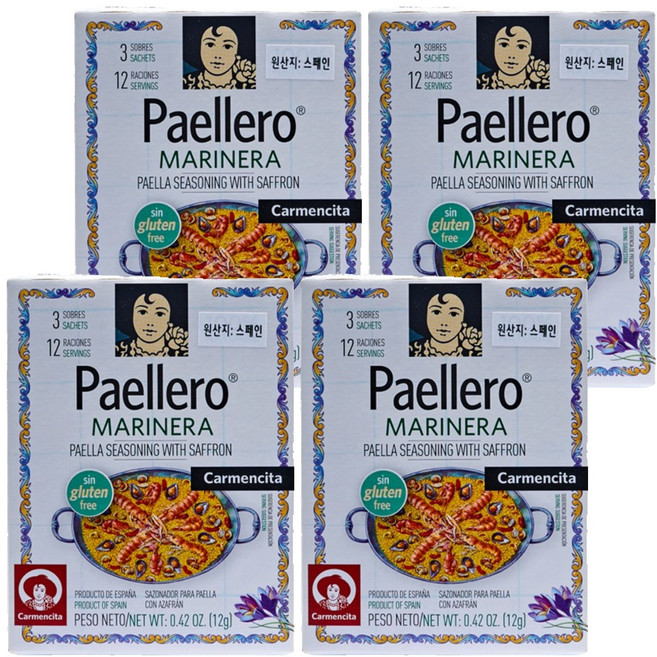 Carmencitta海鮮海鮮飯調味料, 12g, 4個