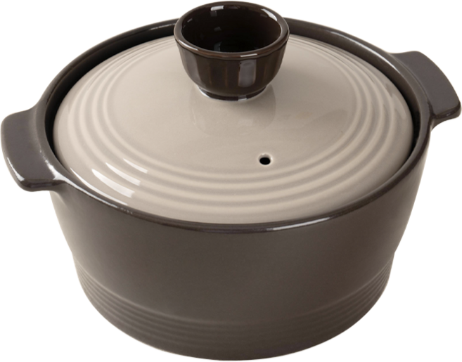 진뚝배기 소로 뚝배기 다크 브라운 1호, 15.8cm, 1개