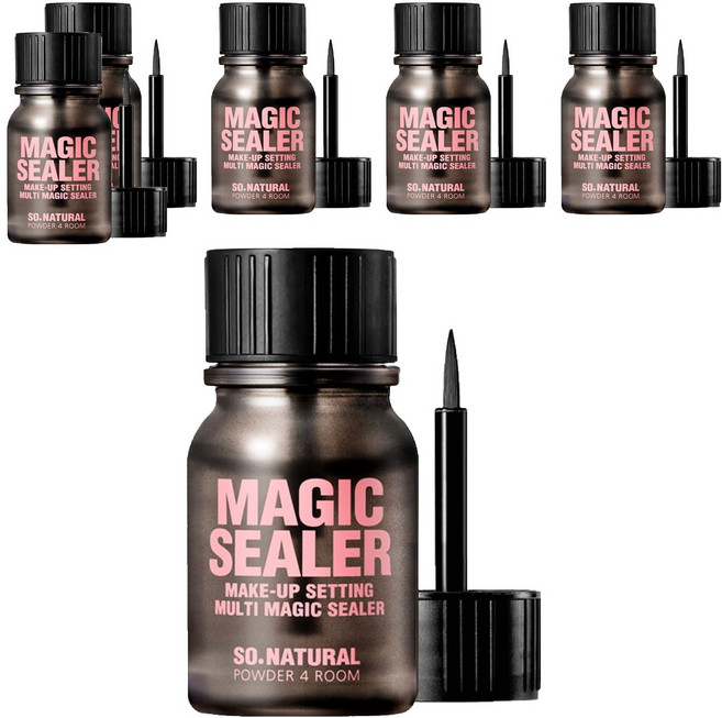 쏘내추럴 파우더포룸 메이크업 세팅 멀티 매직 실러, 10ml, 6개