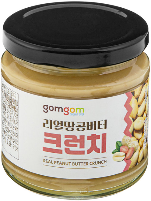 곰곰 리얼 100% 땅콩버터 크런치, 230g, 1개