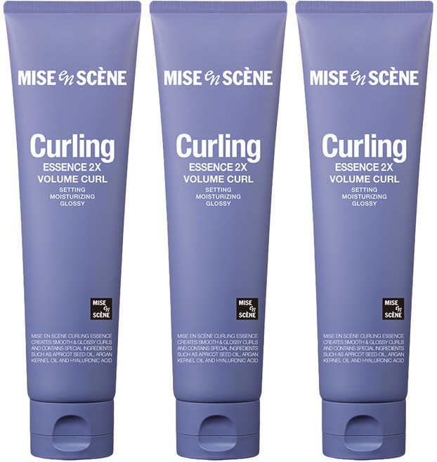미쟝센 컬링 에센스 2X 볼륨 컬 크림, 150ml, 3개