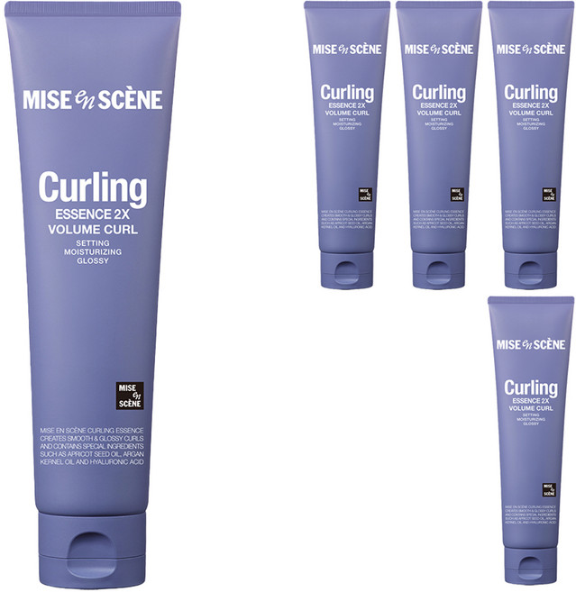 미쟝센 컬링 에센스 2X 볼륨 컬 크림, 150ml, 5개