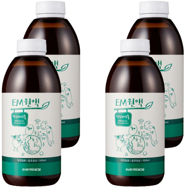 에버미라클 원액, 500ml, 4개