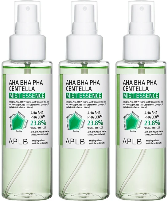 APLB 아하 바하 파하 센텔라 미스트 에센스, 3개, 105ml - 쿠팡