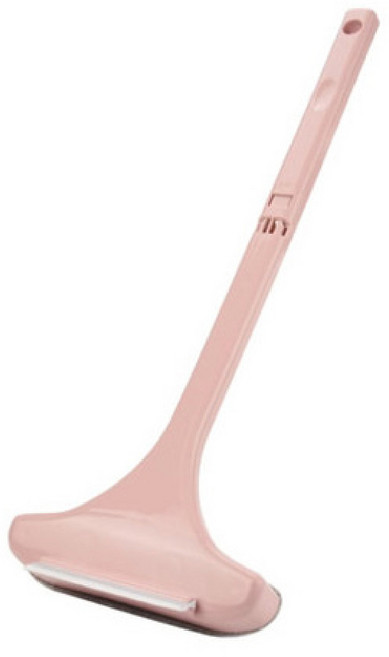 놀자리빙 스퀴지 겸용 방충망 청소솔, 연핑크, 1개