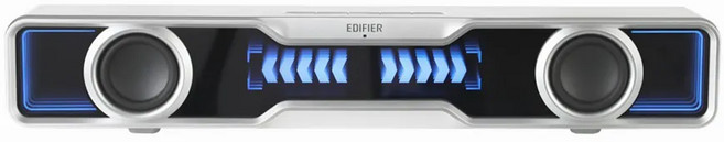 EDIFIER 潮酷 Bar 桌面藍牙聲霸 音響/桌上藍牙喇叭, QS30, 破曉白