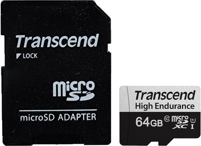 Transcend 創見 350V 記憶卡 UHS-1, 64GB, 1張