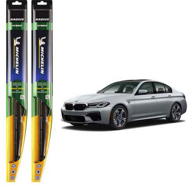 미쉐린 라디우스 하이브리드 와이퍼 세트, BMW 5시리즈 G30 / G31 2017년 3월~2023년 10월