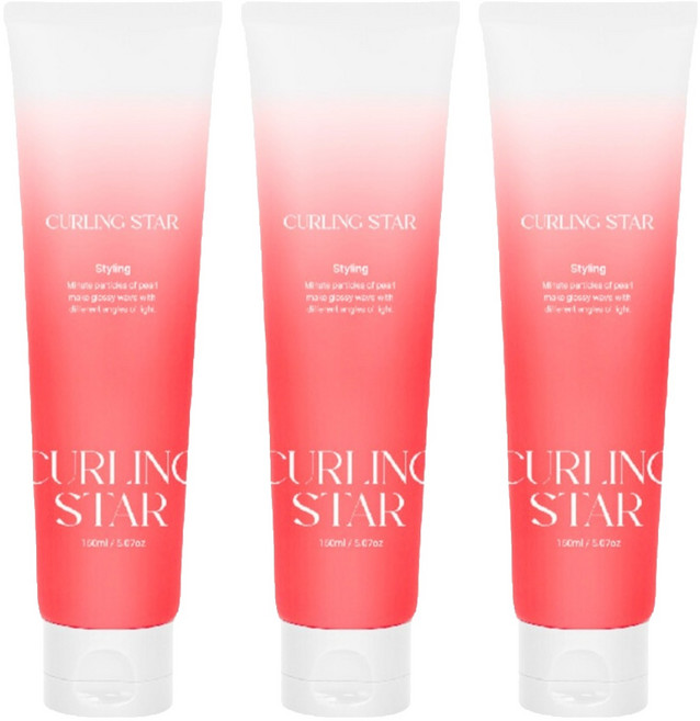 옵시디앙 컬링스타 컬크림, 3개, 150ml