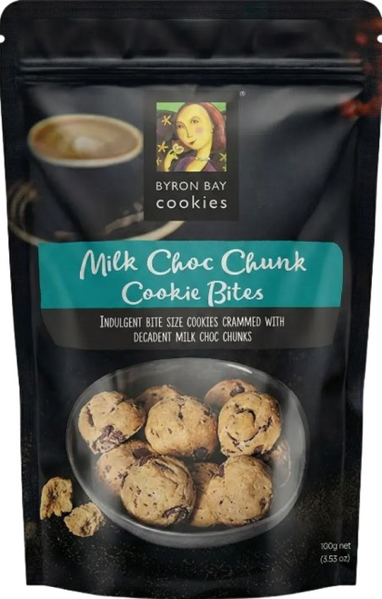 바이런베이쿠키스 밀크 초코 청크 쿠키, 1개, 100g