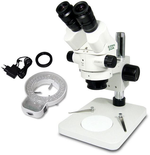 써니 실체현미경 SZMN45-MST1 + LED조명 PHLED64-i 세트, 1개