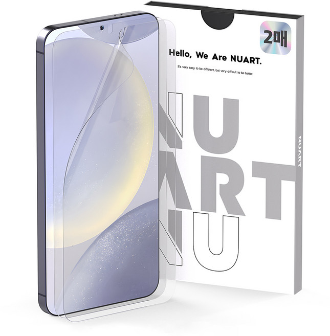 누아트 프리미엄 TPU EPU 코팅 액정보호필름 2개입, 1세트