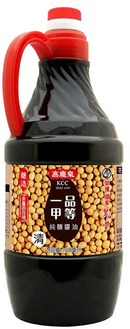 高慶泉 一品甲等醬油, 1.6L, 1瓶