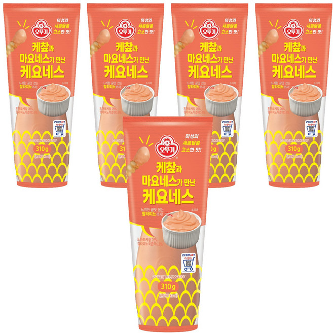 오뚜기 케요네스, 310g, 5개
