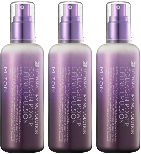 미즈온 콜라겐 파워 리프팅 에멀젼, 120ml, 3개 - 쿠팡