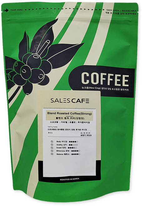 세일즈카페 블렌드 강한맛 원두, 핸드드립, 1kg, 1개