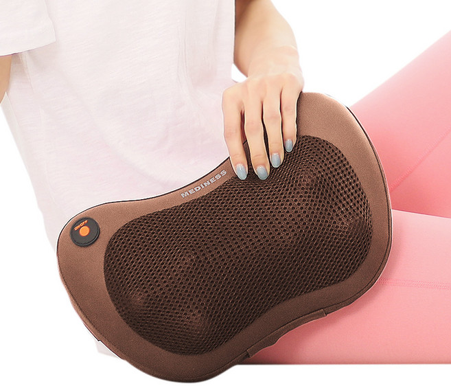 메디니스 아이넥 나비쿠션 안마기, MVP-4479, 브라운