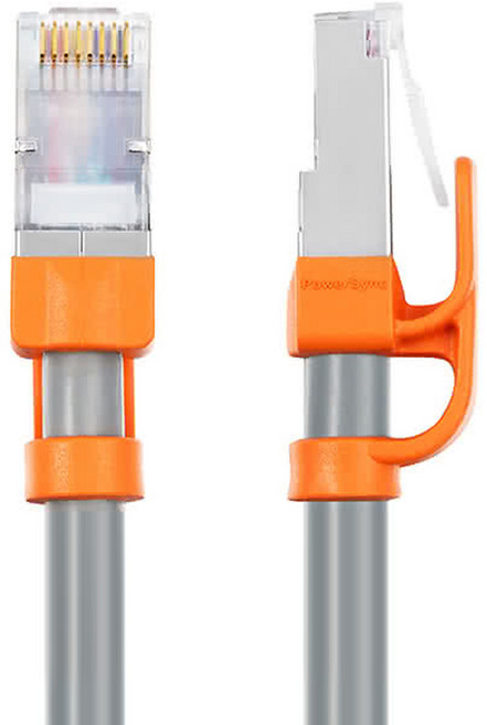 PowerSync 群加 CAT.7抗搖擺超高速網路/圓線 CLN7VAR8015A, 1個, 工程灰, 1.5m