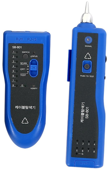 세신버팔로 케이블 탐색기 SB-801 C2206088, 세신 압착기 케이블탐색기 SB-801, 1세트