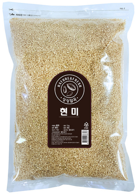 싱싱잡곡 현미, 3kg, 1개