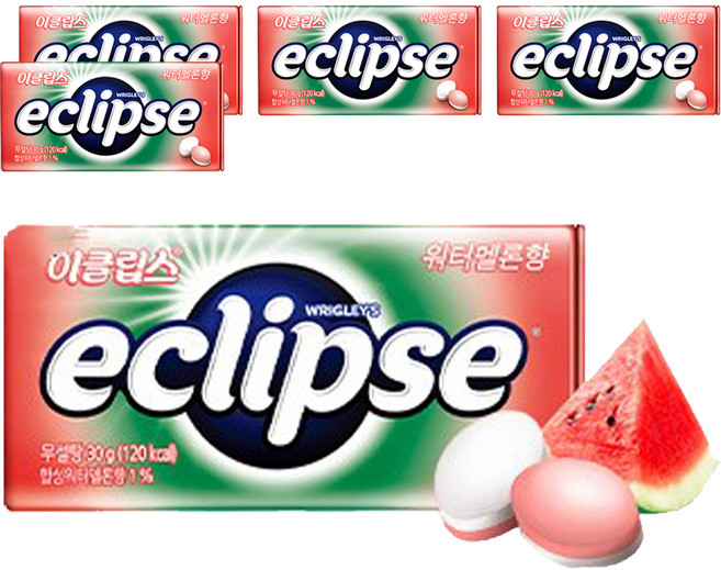 이클립스 워터멜론향 Tin, 30g, 5개