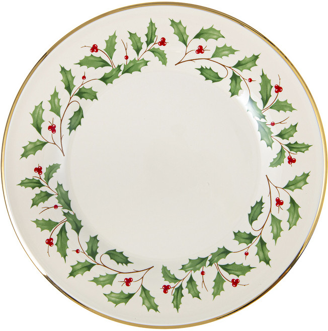 레녹스 홀리데이 디너 플레이트, 혼합색상, 1개