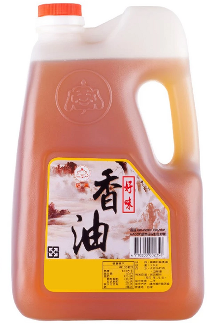 福壽實業 好味香油 古法製成 適用於沾、拌、炒、淋, 3L, 1桶
