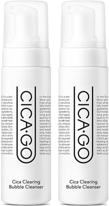 시카 클리어링 버블 클렌저, 200ml, 2개