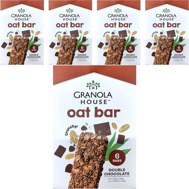 GRANOLA HOUSE 宴麥森林 燕麥棒 巧克力 6個, 192g, 5盒