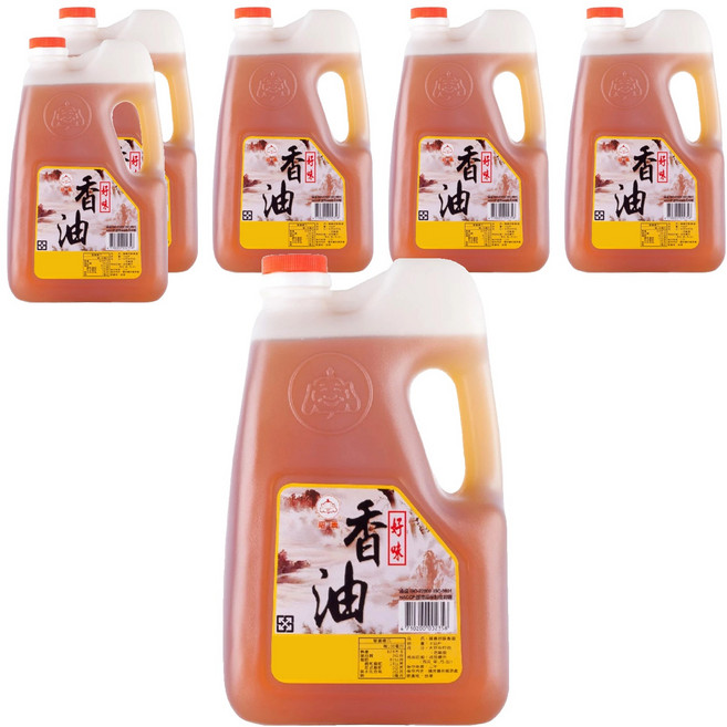 福壽實業 好味香油 古法製成 適用於沾、拌、炒、淋, 3L, 6桶