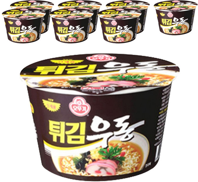 튀김우동 110g, 8개