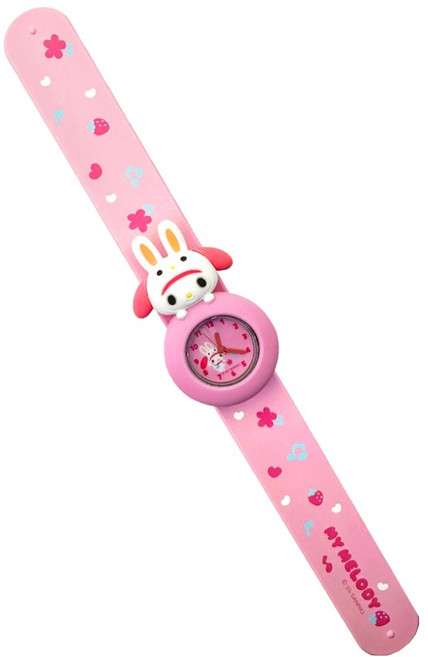 핑크망고 산리오 캐릭터즈 원터치 피규어 워치
