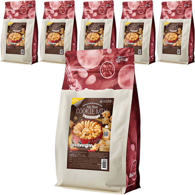 브레드가든 사르르 마법 쿠키 믹스, 6개, 1kg