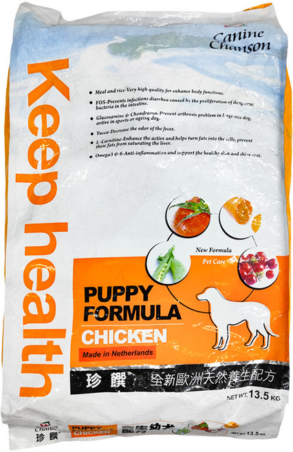 Canine Chanson 珍饌 養生犬飼料 幼犬用, 雞肉, 13.5kg, 1袋